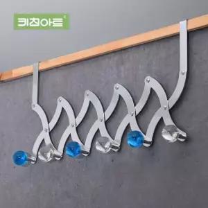 [라일리] Rly 키친아트 자바라 도어훅 도어후크 옷걸이 행거
