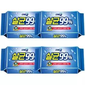 작용생활비누 크리오 동산 마르셀 살균 99% 비누 230g 4개