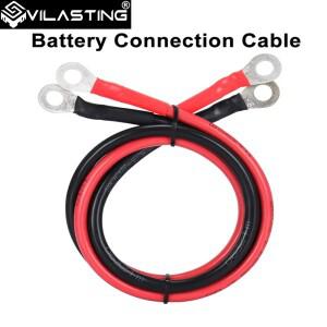 VILASTING 86AWG 연선 구리 배터리 인버터 케이블 세트(터미널 포함) 태양광 재생에너지 시스템