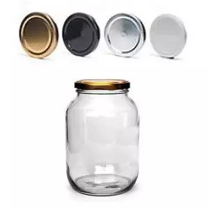 높은병2000(1800ml)_(89mm 골드뚜껑) 빈병 밀폐용기