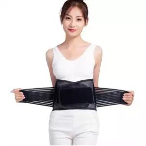헬스 고탄력 허리 복대 보호대 메쉬 지지대