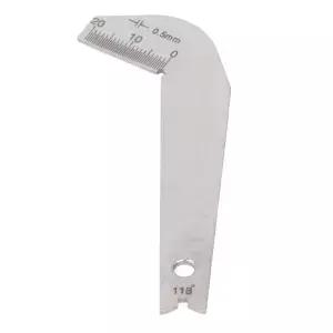 드릴 비트 각도 게이지 연마 스테인리스 스틸 0.5mm 정확도 118 샤프닝 도구
