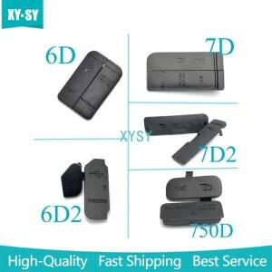 캐논 EOS 6D 7D 750D용 새 USB 고무 뚜껑 문 HDMI 호환 마이크 캡 인터페이스 커버 디지털 카메라 수리 부