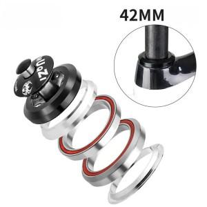 산악 자전거 반통합 헤드셋 부품용 42MM 스트레이트 포크 베어링