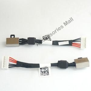 케이블 포함 DC 커넥터 전원 잭 델 XPS15 7590 9550 M5510 정밀 P56F