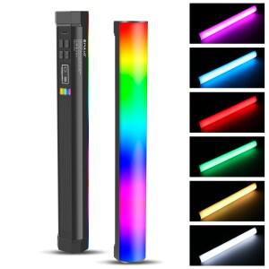 PULUZ 17cm 30cm  휴대용 풀 컬러 RGB 스틱 라이트 마그네틱 LED 필 완드