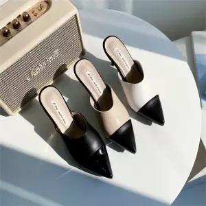 [오노마] ONM 여성 뮬샌들 하이힐 슬리퍼 여성화 구두