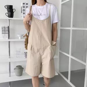 [M7] 여자 SS 건빵 핫팬츠 데일리 점프수트