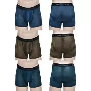 [라일리] Rly 세련된 스트라이프 패턴 원착스판 쾌적한 남성 쿨링