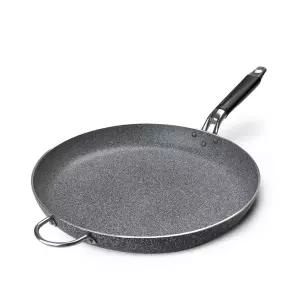 국산 4중 코팅 대형 프라이팬 34cm 보조손잡이 와이드팬 명절전부치기 대용량요리