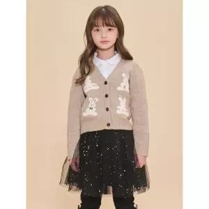 [백화점정품] 빈폴 키즈 BEANPOLE KIDS 여아 빙키 자카드 울 가디건 카디건 - 베