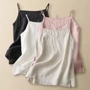 이너 여성 면 혼방 레이어드 베이직 끈나시 민소매 WFOGSEQ