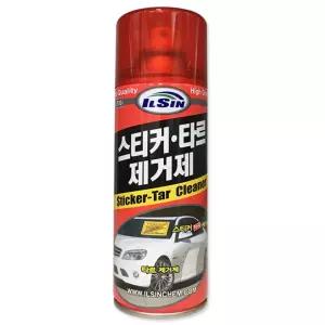 일신 IS-7510 스티커 타르 제거제 420ml제 차량 자국 벌레제 오염제 물질 클리너 크리너