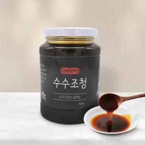 국내산 이원복 왕비천하늘 수제 수수 조청 600g 1개