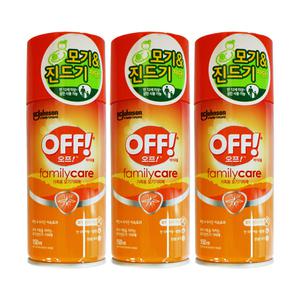 엘지 오프 OFF 에어로졸 모기 진드기 기피제 150ml 3개
