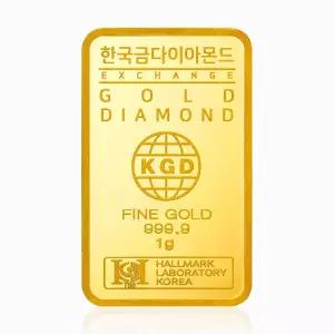 갤러리아 순금 미니 골드바 24K 1g 999.9 금시세