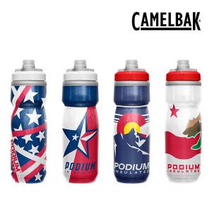 카멜백 620ml 자전거 보냉 물통 라이딩 물병 포디엄 칠 21oz 리미티드 에디션 플래그 시리즈