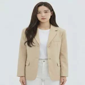 [반에이크][반에이크] 심플 투버튼자켓_VB35JKQ404Z