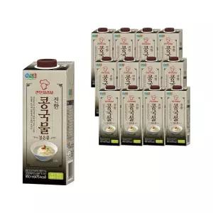 정식품 간단요리사 진한 콩국물 검은콩 950ml 6팩