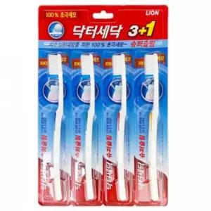 4P-칫솔.양치.혀클리너.이빨브러쉬.극세모.고급.부드러운.어금니.초미세모.구강용품 닥터세닥 칫솔 양치