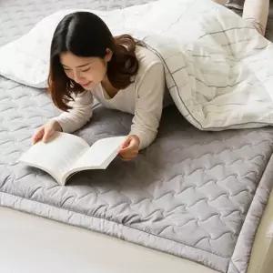 [26년형 일신 한일의료기] 탄소매트 아기 임산부 전기장판 EMF 전기요 패드형, 연그레이 (택1)