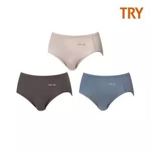 [NS홈쇼핑][트라이] 여성 케어 세미 맥시 팬티 3매입 I95[35709719]