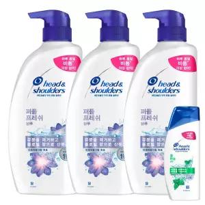 헤드앤숄더 퍼퓸 프레시 샴푸 800ml 3개 + 쿨멘솔 80ml 1개