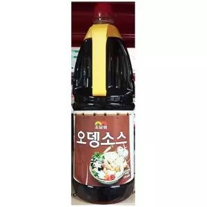 초담원 오뎅소스 1.8L 오뎅다시 오뎅육수 오뎅국물 액상소스 업소용