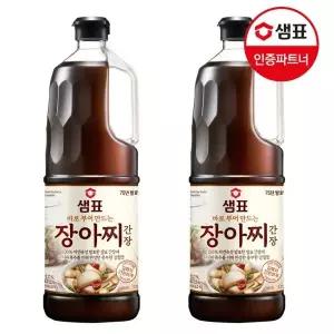 샘표 장아찌 간장 1.7L X 2팩