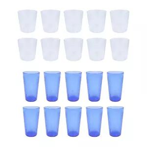 음료컵 10개 세트 투명컵