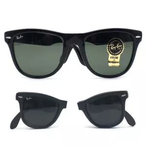 레이밴 RB4105 601-S (54) 블랙 무광/접경 Folding Wayfarer 선글라스