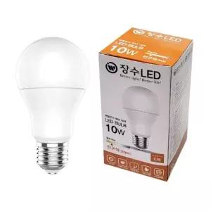 10W 다마 벌브 A19 전구 E26 램프 장수램프 전구색 LED