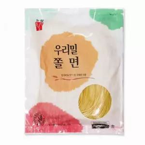 국산밀로 만든 한국우리밀농협 우리밀 쫄면 1kg 우리밀쫄면 간식 새콤달콤 우리밀농산물