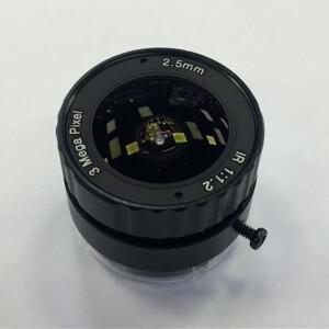 2.5mm 3MP F1.2 CS 마운트 1/2.7인치 CCTV 카메라 렌즈 CY-2.5F1.2-3MP