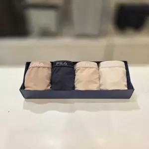 [휠라]언더웨어 4종세트 에센셜 베이직 여성팬티 FI269DR01F002 2242542655