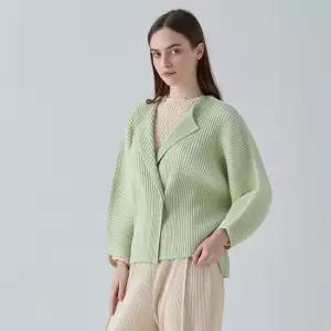 요이츠 [최초가 213000원] 더블 버튼 라운드 숄 카라 플리츠 자켓 2colors)_YK02WNPJK04