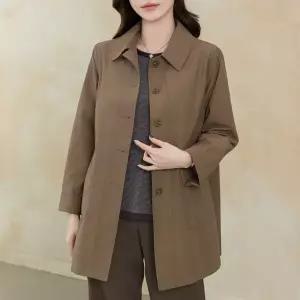 [하프클럽/]케린 하프 카라 자켓 /마담 미시 중년 여성 빅사이즈 40대 50대