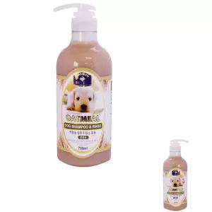 빙투 강아지 샴푸 반려견 목욕 린스 전견용 오트밀 750ml