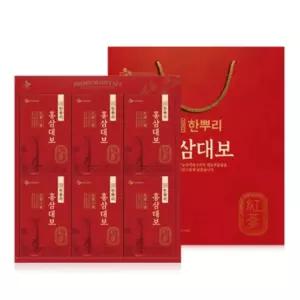 CJ 한뿌리 홍삼 대보 40mlx24포x1set6년근 6년액 6년음료 6년 6년추출 추출