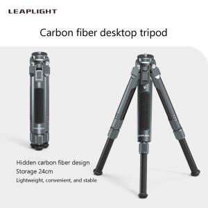 LEAPLIGHT 텔레스코픽 카본 파이버 카메라 삼각대 데스크탑 1/4 볼헤드 DJI호환 Ronin RS4 MINI 짐벌 DSLR