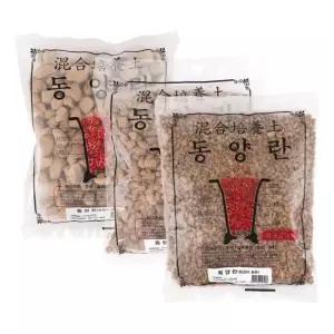 배수층 휴가토 화분돌 난석 색자갈 난분갈이 분갈이흙 화분 동양난석 란석