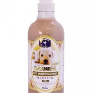 뉴벨버드 오트밀 애견 샴푸 린스 750ml 강아지 목욕 t-WFPNDH5 용품 비누