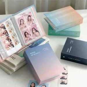 모멘트 4x6 네컷앨범 120포켓 사진첩 네앨범 보관함 접착식 커플 포토바인더 포토북 인생포토카드 수집 포