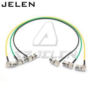 노란색 녹색 블랙 75ohm HD SDI 비디오 케이블 남성 연장 모니터  전송 카메라
