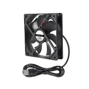 120x120x25mm 120mm 케이스 배기 팬 DC 무브러시 5V 12V 24V 12cm 라디에이터 2핀 USB 12025 쿨러 PC 컴퓨