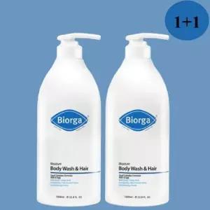 [하프클럽/셀러허브_뷰티]바이오가 모이스춰 바디워시 앤 헤어 1000ml 1000ml