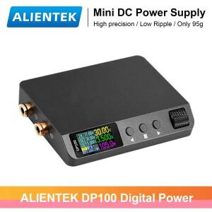 ALIENTEK  미니 디지털 전원 공급 장치 CNC DC 조절식 실험실 전자 부하 휴대용 전압 조정기 스위치 DP100