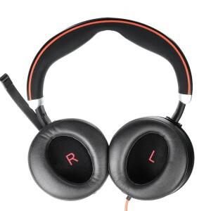 [호환품]Jabra Evolve 80 UC 이어 쿠션 헤드폰 패드용  교체용 이어패드