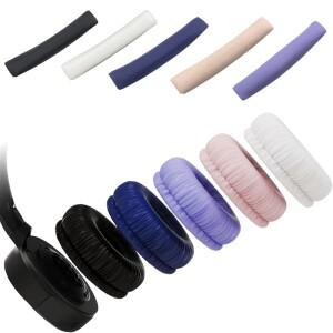 [호환품]JBL 호환 T520BT 소프트 헤드폰 헤드셋 용 듀얼 70mm 교체 폼 이어 패드 베개 쿠션 커버