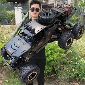 몬스터 RC카 산악 팻바이크 험로 산악용 트레일 범용 트럭 타이어 대형 6륜 원격제어